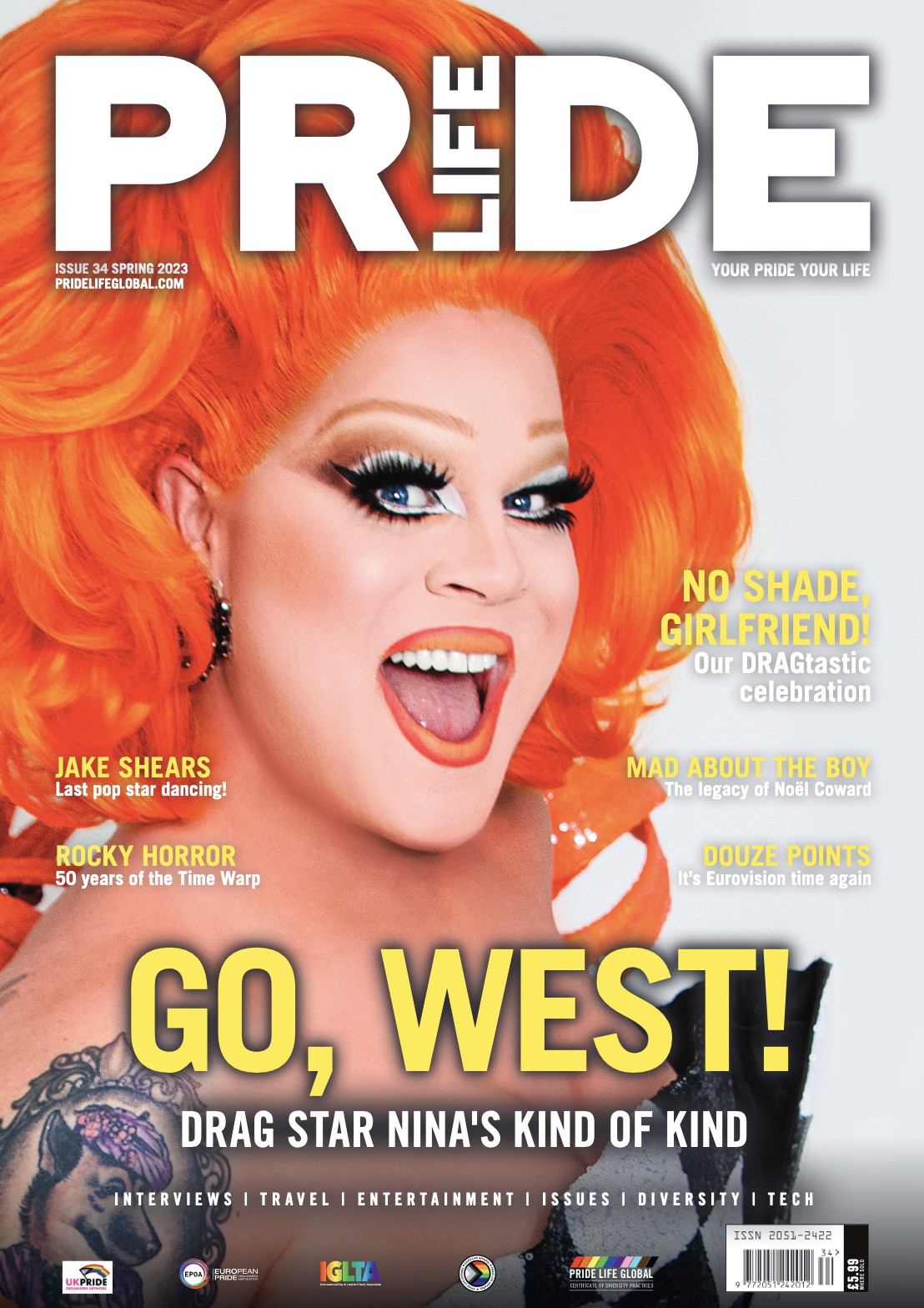 Pride Life Issue 34 - "The Drag Edition".